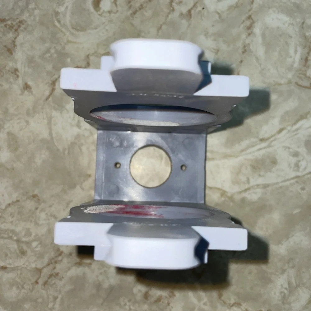 Door Lock Cutting Guide, Hole saw‎ and screw placement, adjustable depth